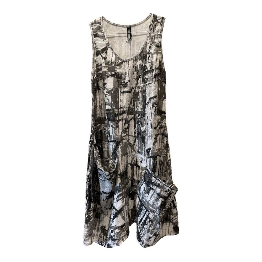 Inizio Sleeveless Linen Dress